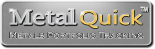 MetalQuick.com - Precious Metals Portfolio Tracking